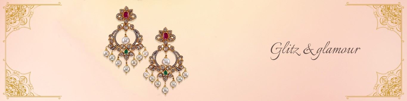 Gold Diamond Earrings Online