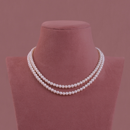 Fresh Water Seed Pearl Necklace JS1901