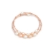 Multicolor Pearls Bracelet crafted in alloy and white gold polished