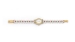 Pearls Watch Bracelet crafted in alloy and yellow gold polished JPW0026