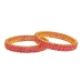 Red color Stone Bangles