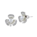 Pearl Floral Earrings