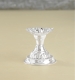 Pure Silver Agarbatti Incense Holder Lotus Motif