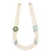 4 Layer Pearl Long Haar Necklace Set
