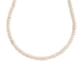 Simple White Pearl Necklace and Bracelet