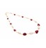 Ruby & Pearl-Studded Vintage Pebble Necklace