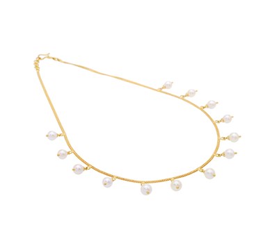 Pearl Spike Necklace