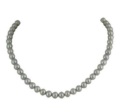 Steel Grey Pearl String | S1614