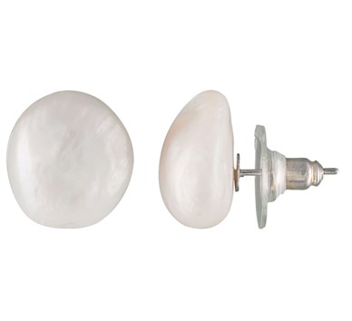 Pearl Stud earring in Silver