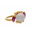 Pearl & Ruby Finger ring